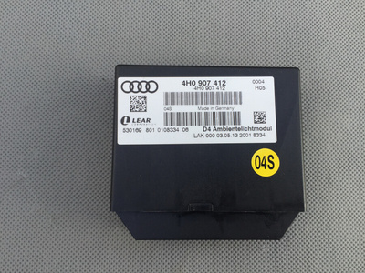 4H0907412 блок управления ambiente light audi a8 s8 4h
