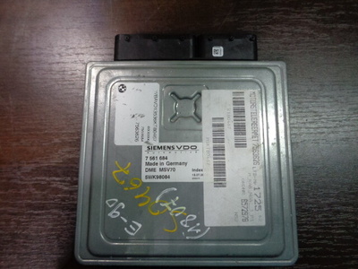 7563626 Блок управления ДВС BMW 3-Series E90 2005 - 2009 2006 , 7561684