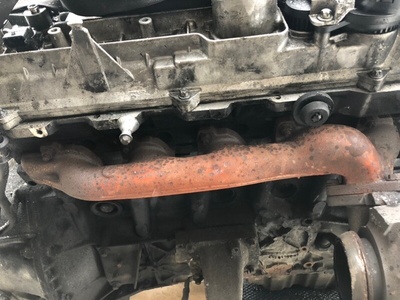 A6121420101 коллектор выпускной MERCEDES M-CLASS W163 2004
