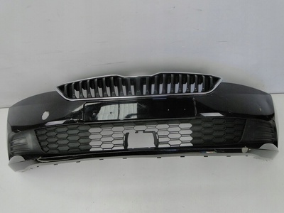 6V0807221F бампер передняя skoda fabia iii рестайлинг 6v0