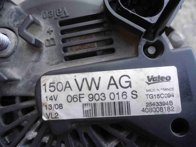 06E903016S Генератор Audi Q5 2010