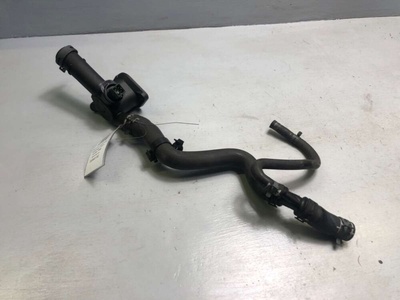 1J0122157H Фланец (тройник) системы охлаждения Audi A3 8L 1998 , 06A121133D