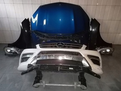 A1668854925 мерседес мл 166 amg w166 бампер в сборе передняя