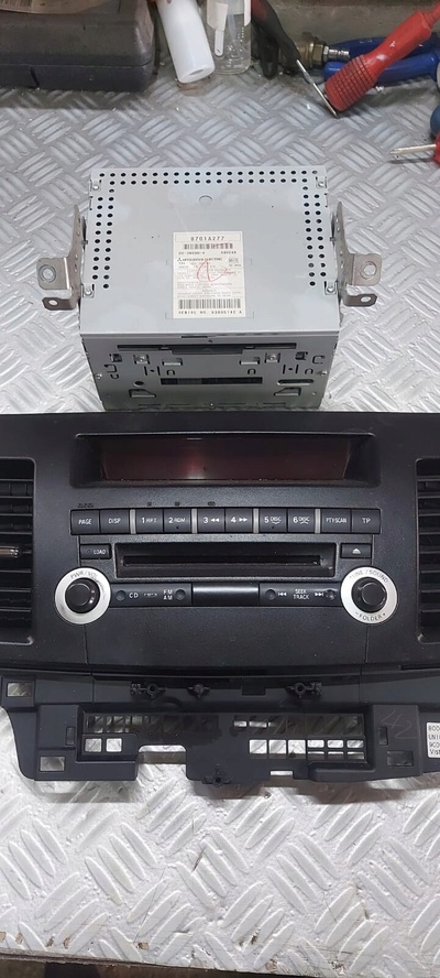 8002A378XA радио панель управления mitsubishi lancer viii x компакт - диск