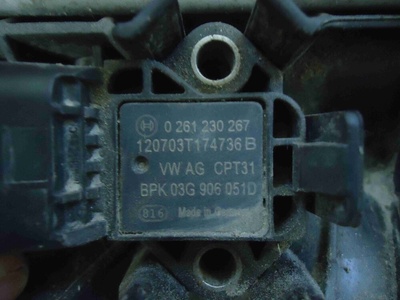 03G906051D Коллектор впускной Skoda Fabia 2012 , 03F145749B, 03F129711H