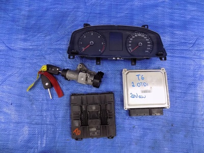 04L907445 комплект стартовый спидометр блок управления volkswagen t6 2 , 0tdi 16 -