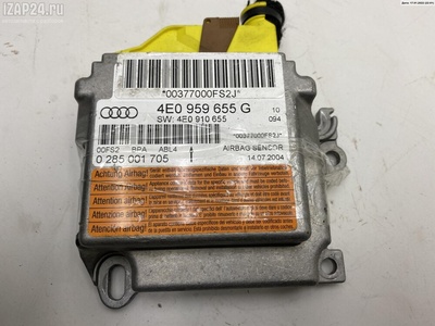 4E0959655G Блок управления Airbag Audi A8 D3 (2002-2010) 2004