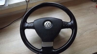 1K0419091USZ руль volkswagen гольф v 5 1k0419091 er cvt multi набор