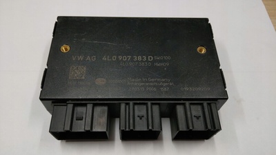 4L0907383D модуль крюка фаркопа audi q7 рестайлинг