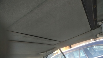 5 мерседес w124 купе обивка потолка серая люк в крыше