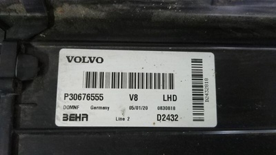 30676555 Отопитель в сборе (печка) VOLVO XC90 I (275) 2008