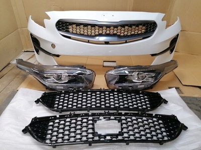 86350J7CB0 решетка решётка решетка радиатора бампер передняя kia xceed x - ceed
