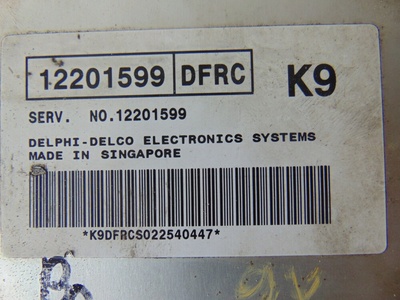 12201599DFRC блок управления 12201599 dfrc , 12201599 , dfrc