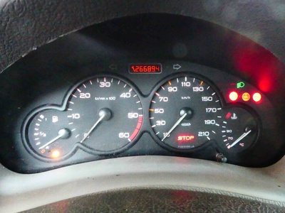 9641573680 спидометр peugeot 206 2 - wtyczki 1.9d европа