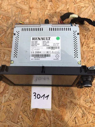 281157941R радио навигация usb clio iv рестайлинг