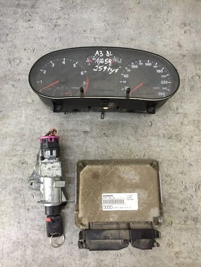 06A906019D блок управления комплект старт audi a3 8l 1 , 6sr