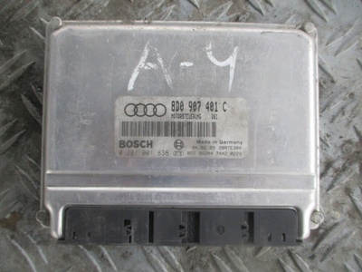 8D0907401C audi a4 b5 блок управления двигателя