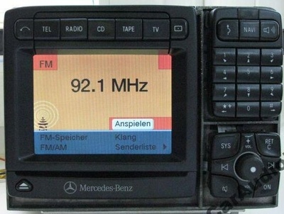 радио компакт - диск gps навигация навигация мерседес w220 cl w215