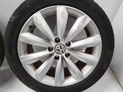 Passat b7 колесо алюминиевая r17 5x112 3aa601025f