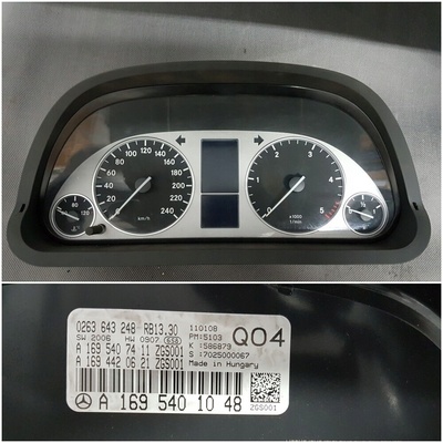 A1695401048 мерседес w245 b класса 2.0 спидометр часы