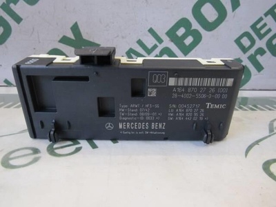A1648702726 Блок управления крышкой багажника Mercedes ML W164 2011