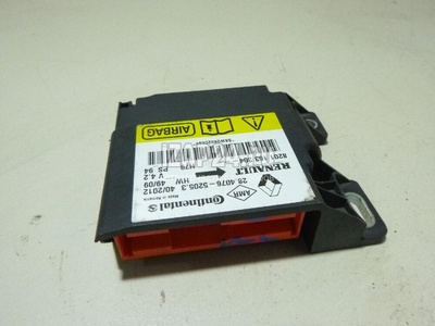 8201163304 Блок управления AIR BAG Renault Duster 2012