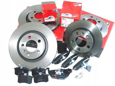 DF4464S trw тормозные диски колодки передняя задняя volkswagen tiguan