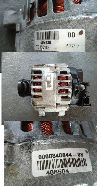 TG15C183 volvo s60 ii 2010 - 1.6 d генератор