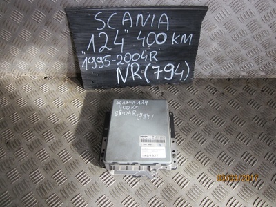 блок управления двигателя scania 124 95 - 04r 0281001322
