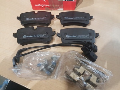 P85118 bremo колодки тормозной задняя audi