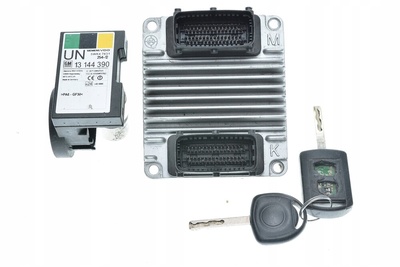 12237450 блок управления meriva corsa c 1.4 dxkb комплект