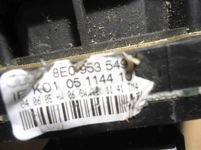 8E0953549 Переключатель подрулевой (стрекоза) Audi A6 2005 , 4E0953521, 4E0953503
