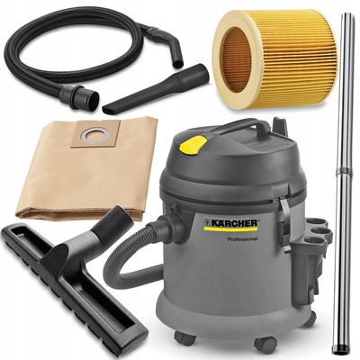 1.428500.0 пылесос karcher nt27 / 1 для работы на sucho i mokro