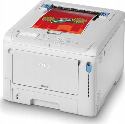 09006144 принтер laserowa цвет oki c650dn dupleks lan