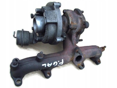 028253019* альгамбра mk2 1.9 турбокомпрессор 028253019 коллектор