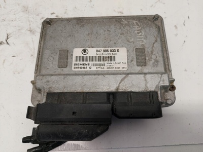 047906033G блок управления двигателя skoda fabia i 1 , 4 mpi