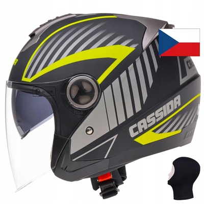 Czeski kask на motocykl jet cassida kominiarka xl