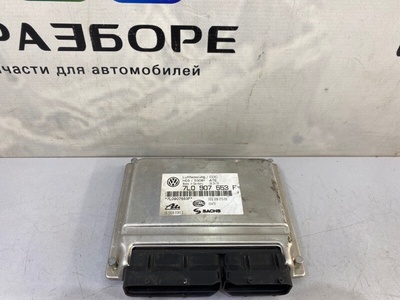 7L0907553F блок управления подвеской Porsche Cayenne