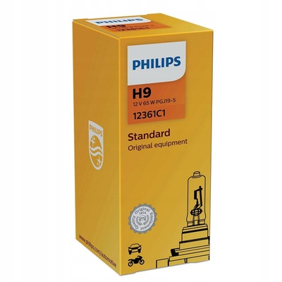 12361C1 2x philips лампа h9 12v 55w