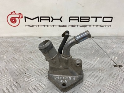 19350R40A00 фланец системы охлаждения Honda Accord 8 CP1, CP2, CP3, CU1, CU2, CW1, CW2 2008-2015 , <strong>-Б/У Детали сняты с АВТОМОБИЛЯ</strong>