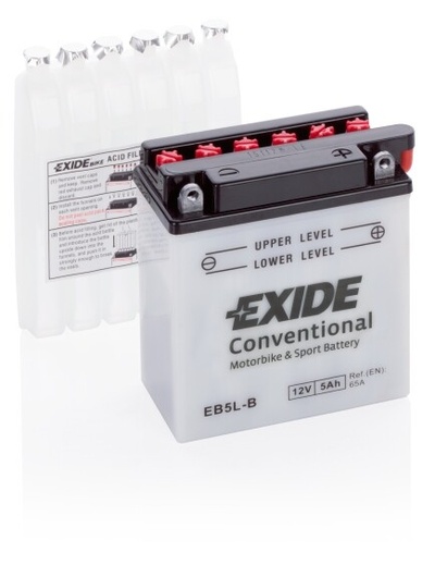 EB5LB аккумулятор мотоцикл exide yb5l - b 5ah 65a