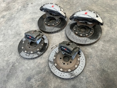 4g0615302q audi rs6 4g c7 тормоза керамические клеммы тормозные диски