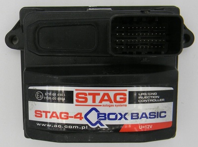 Qbox basic stag - 4 q box basic блок управления газа снг