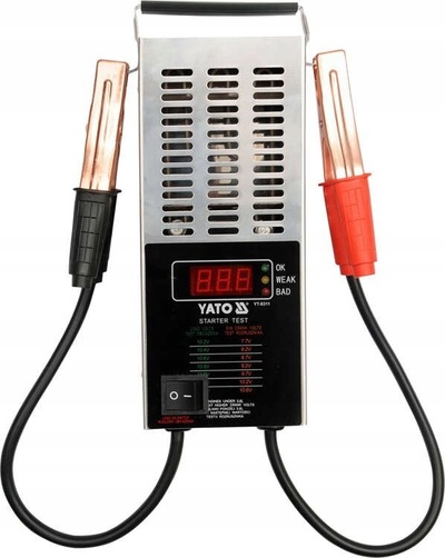 YT8311 цифровой тестер аккумуляторов 12v yato yt - 8311
