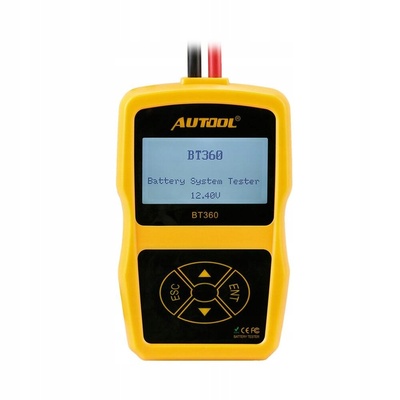 BTPLKONEKTOR5000 тестер батареи аккумуляторов 12v autool bt360 ru