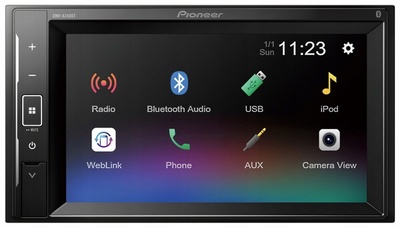 DMHA240BT pioneer dmh - a240bt радио 2din weblink android bt