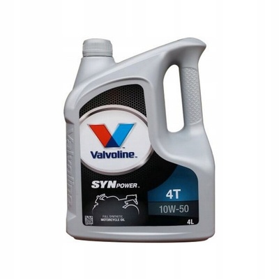 796017 масляный valvoline synpower 4t 10w50 мотоцикл 4l