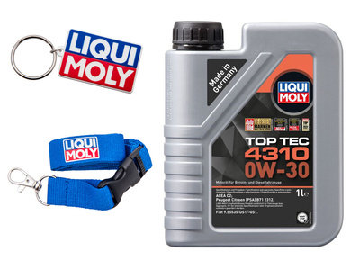 2361 масляный 0w30 liqui moly топ tec 4310 1l + бесплатно