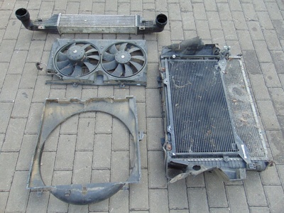 A2105002100 радиатор вентиляторы мерседес w210 рестайлинг 3.2d