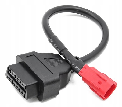 5904730104661 кабель 6 - pin / адаптер obd2 для motocykli honda